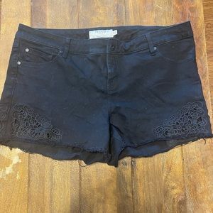 Black torrid shorts